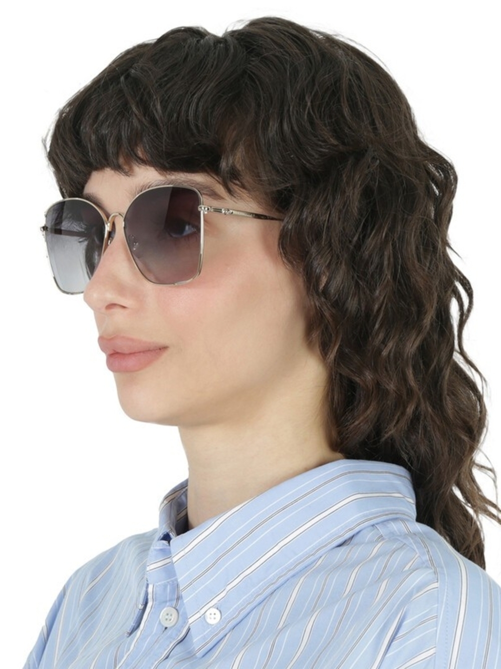 Longchamp Smoke Butterfly Ladies Sunglasses LO117S 722